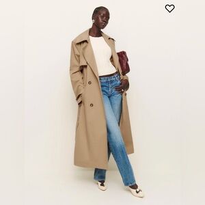 Reformation Matteo Trench - Khaki